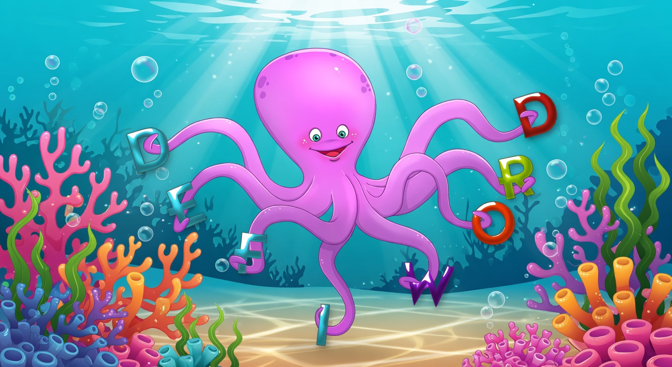 Jeu de lettres intéractif